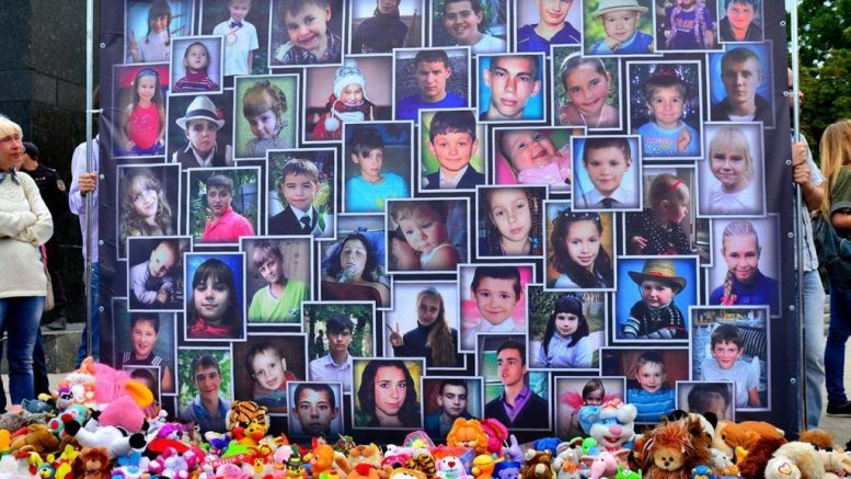 Цена европейского курса Украины – жизни 208 детей